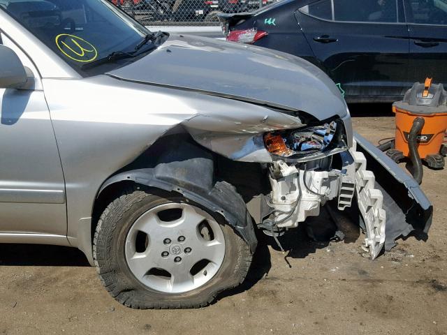 JTEEP21A160181604 - 2006 TOYOTA HIGHLANDER SILVER photo 9