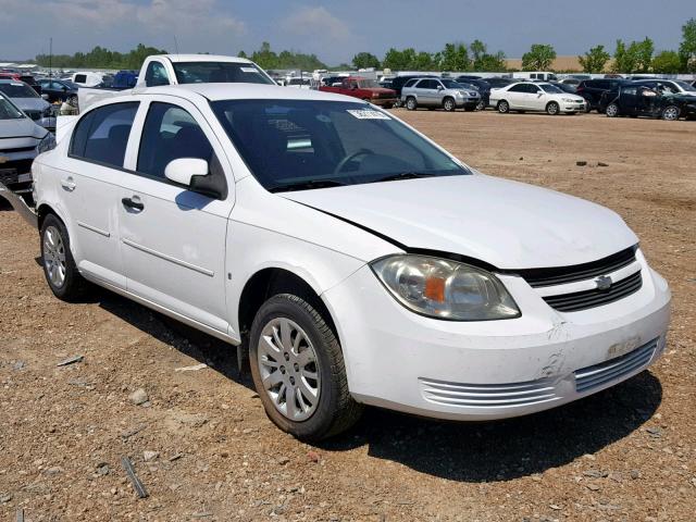 1G1AT58H597172279 - 2009 CHEVROLET COBALT LT WHITE photo 1