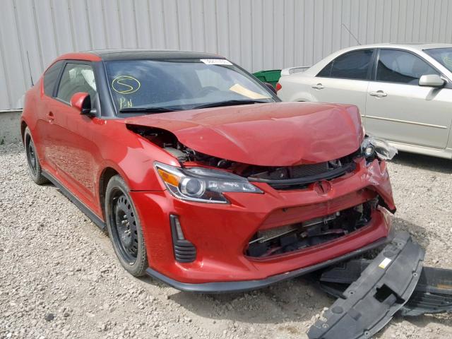 JTKJF5C71GJ026435 - 2016 TOYOTA SCION TC წითელი ფოტო 1