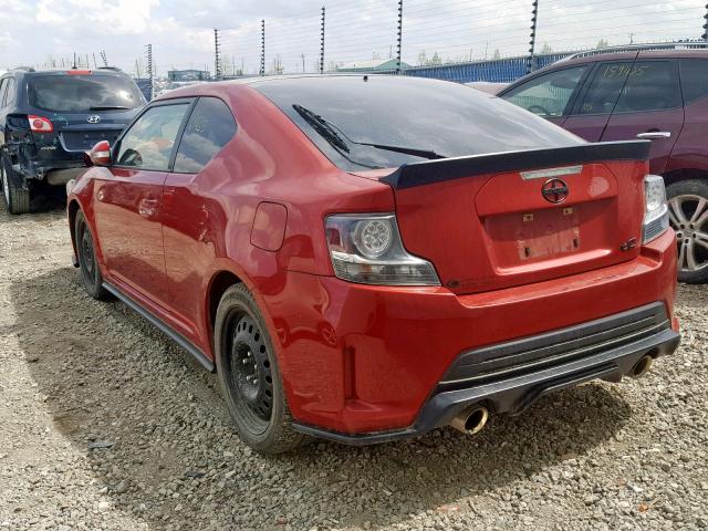 JTKJF5C71GJ026435 - 2016 TOYOTA SCION TC წითელი ფოტო 3