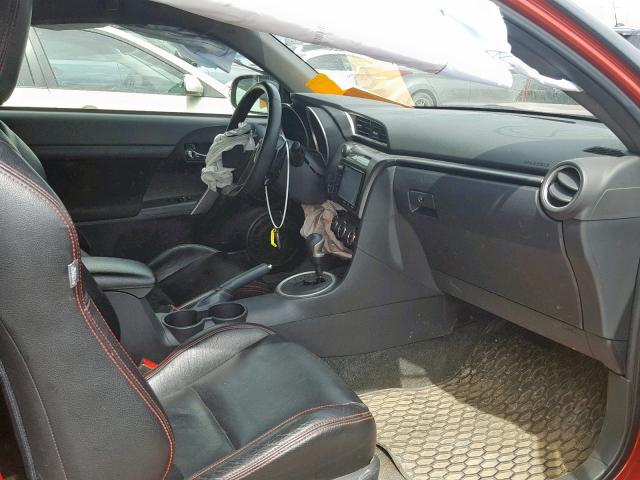 JTKJF5C71GJ026435 - 2016 TOYOTA SCION TC წითელი ფოტო 5