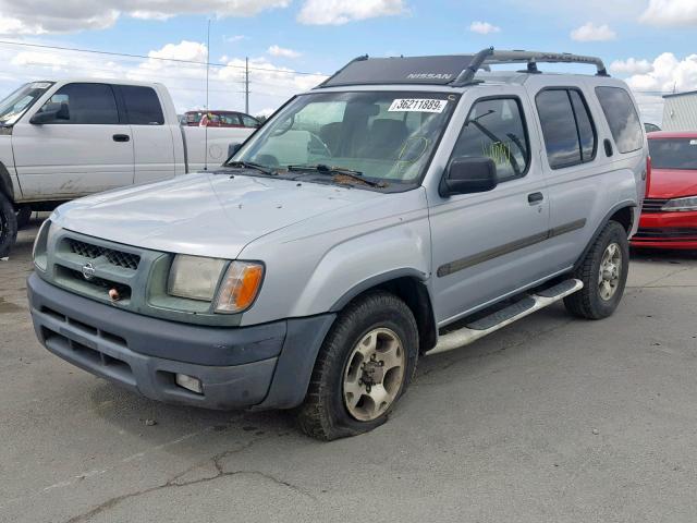 5N1ED28Y3YC503673 - 2000 NISSAN XTERRA SE SILVER photo 2