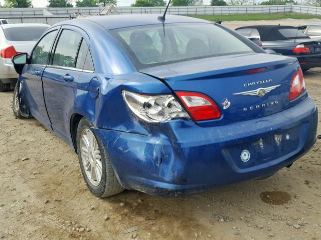 1C3LC56B29N544787 - 2009 CHRYSLER SEBRING TO BLUE photo 3