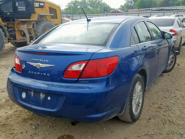 1C3LC56B29N544787 - 2009 CHRYSLER SEBRING TO BLUE photo 4