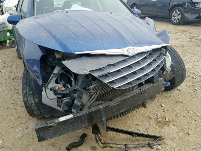 1C3LC56B29N544787 - 2009 CHRYSLER SEBRING TO BLUE photo 9