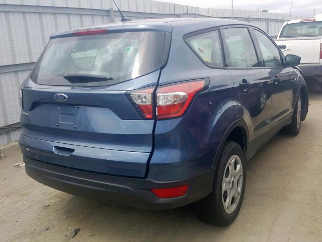 1FMCU0F76JUC36244 - 2018 FORD ESCAPE S BLUE photo 4