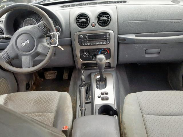 1J4GL38K85W726779 - 2005 JEEP LIBERTY RE Gümüş foto 9
