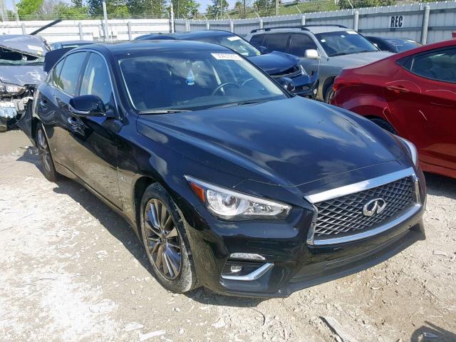 JN1EV7AP8KM512843 - 2019 INFINITI Q50 LUXE BLACK photo 1