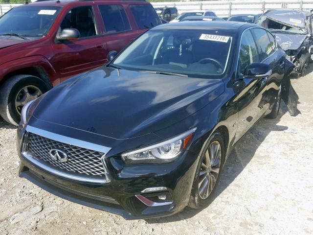 JN1EV7AP8KM512843 - 2019 INFINITI Q50 LUXE BLACK photo 2