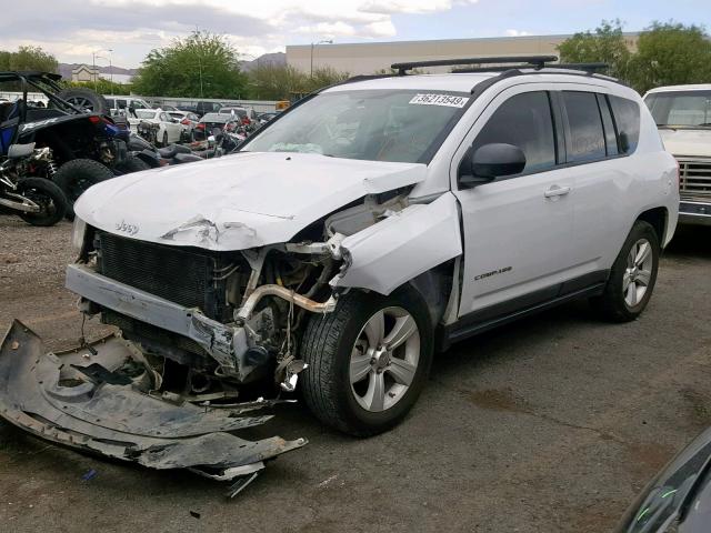 1J4NF1FB6BD244759 - 2011 JEEP COMPASS SP Ақ фото 2