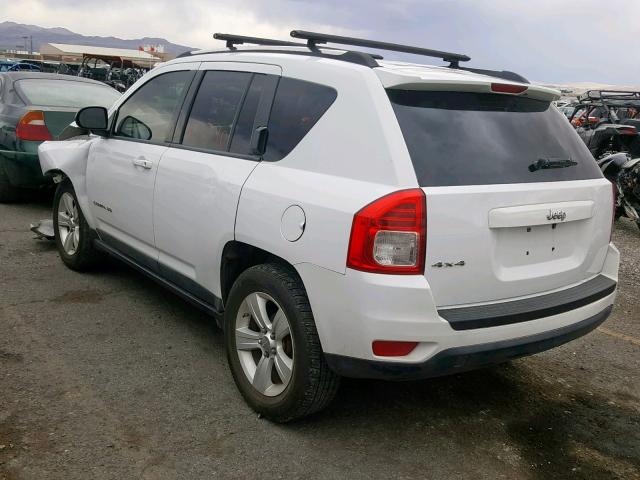 1J4NF1FB6BD244759 - 2011 JEEP COMPASS SP Ақ фото 3