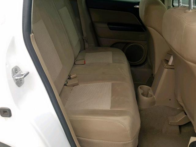 1J4NF1FB6BD244759 - 2011 JEEP COMPASS SP Ақ фото 6