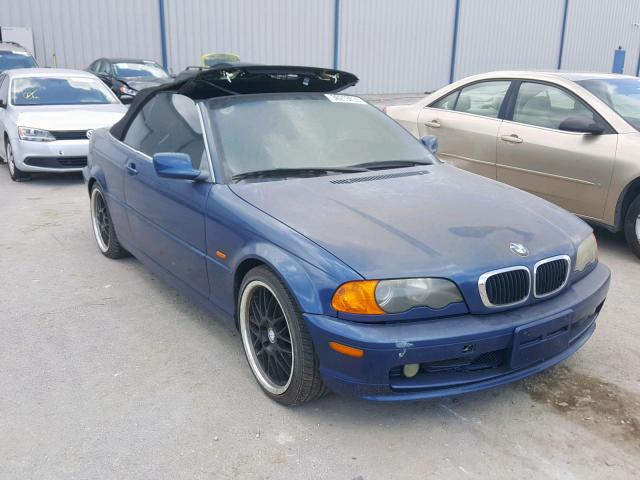 WBABS33401JY57821 - 2001 BMW 325 CI BLUE photo 1