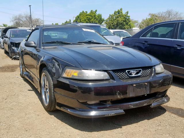 1FAFP45X5YF207758 - 2000 FORD MUSTANG GT BLACK photo 1