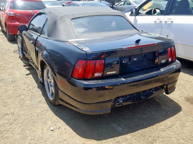 1FAFP45X5YF207758 - 2000 FORD MUSTANG GT BLACK photo 3