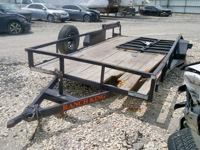 17YBP1417HB063815 - 2017 UTILITY TRAILER BLACK photo 2