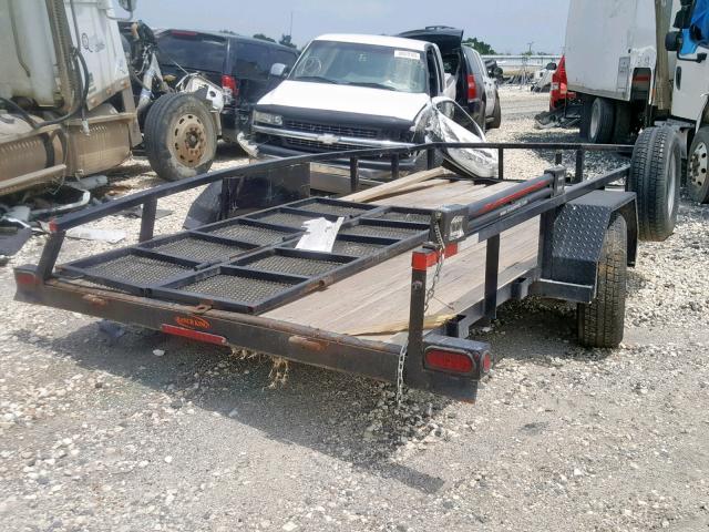 17YBP1417HB063815 - 2017 UTILITY TRAILER BLACK photo 4