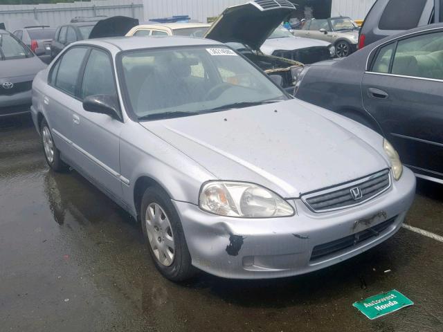 2HGEJ6614YH569903 - 2000 HONDA CIVIC BASE SILVER photo 1