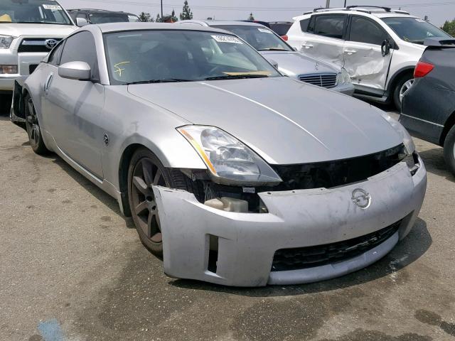 JN1AZ34E63T018252 - 2003 NISSAN 350Z COUPE SILVER photo 1