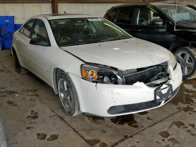 1G2ZH57N974170007 - 2007 PONTIAC G6 GT WHITE photo 1