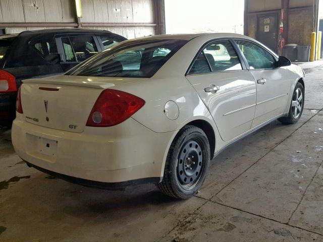 1G2ZH57N974170007 - 2007 PONTIAC G6 GT WHITE photo 4