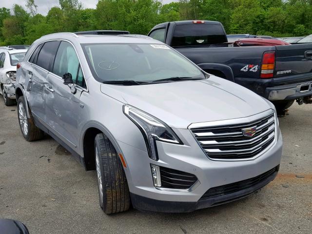 1GYKNCRS7HZ153038 - 2017 CADILLAC XT5 PREMIU SILVER photo 1