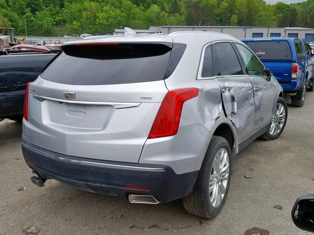 1GYKNCRS7HZ153038 - 2017 CADILLAC XT5 PREMIU SILVER photo 4