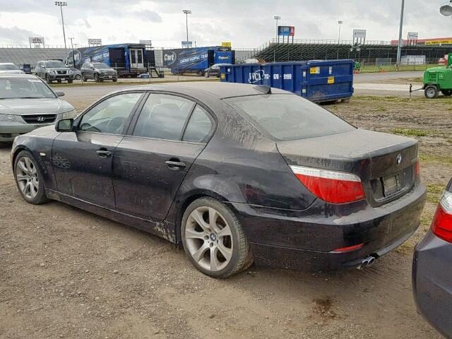 WBANW13558CZ77160 - 2008 BMW 535 I BLACK photo 3