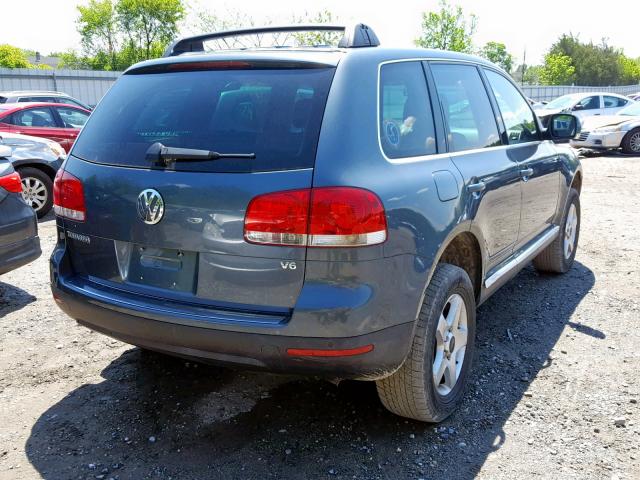 WVGBC77L44D068224 - 2004 VOLKSWAGEN TOUAREG 3. GRAY photo 4