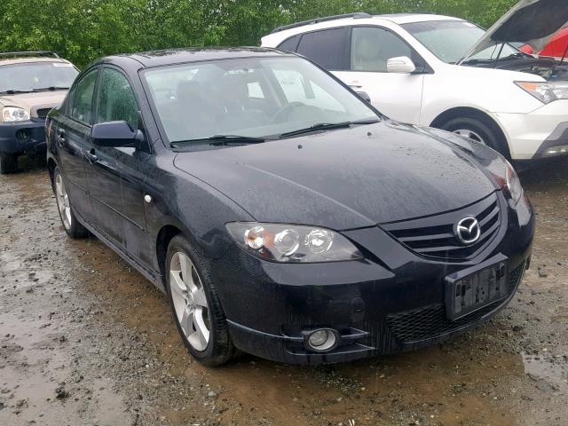 JM1BK323441115194 - 2004 MAZDA 3 S GRAY photo 1