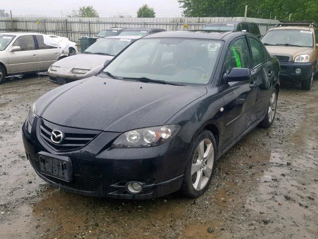 JM1BK323441115194 - 2004 MAZDA 3 S GRAY photo 2