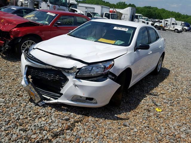 1G11A5SA4GU137393 - 2016 CHEVROLET MALIBU LIM WHITE photo 2