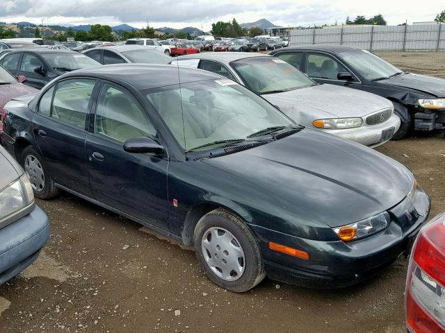 1G8ZH528XYZ113925 - 2000 SATURN SL1 GREEN photo 1