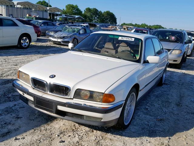 WBAGK2326TDH67169 - 1996 BMW 750 IL WHITE photo 2