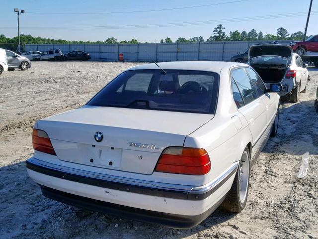 WBAGK2326TDH67169 - 1996 BMW 750 IL WHITE photo 4