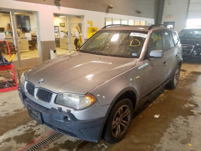 WBXPA93485WD09336 - 2005 BMW X3 3.0I  photo 2