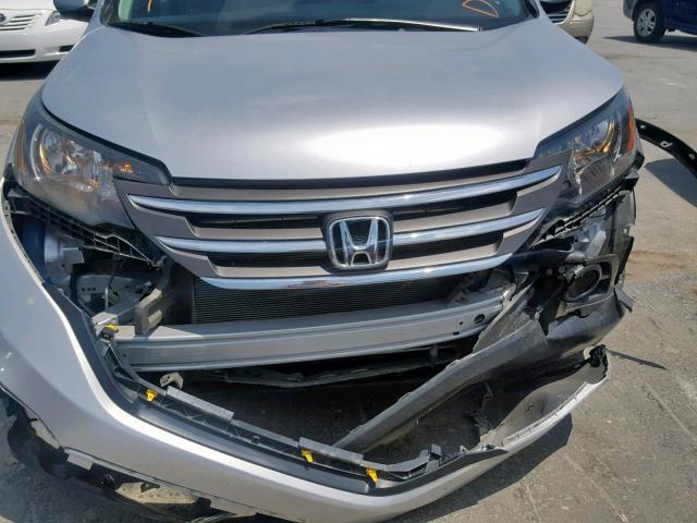 2HKRM3H74EH524132 - 2014 HONDA CR-V EXL SILVER photo 9