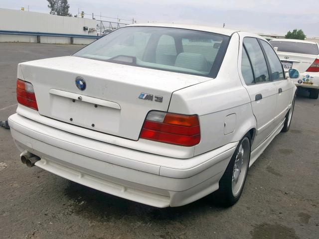 WBSCD0328WEE13676 - 1998 BMW M3 AUTOMAT WHITE photo 4