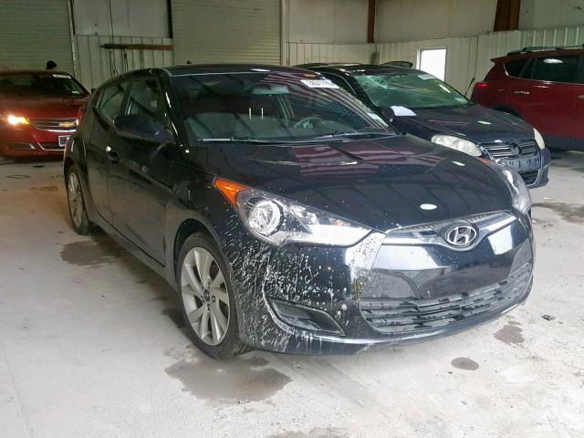 KMHTC6AD4GU276883 - 2016 HYUNDAI VELOSTER BLACK photo 1