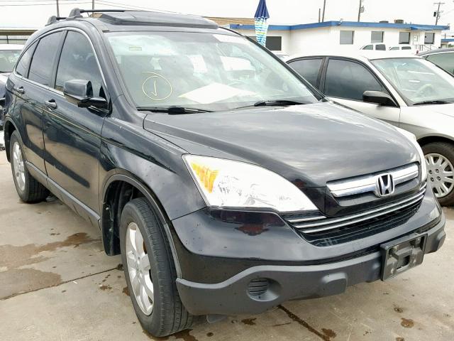 5J6RE38729L018257 - 2009 HONDA CR-V EXL BLACK photo 1