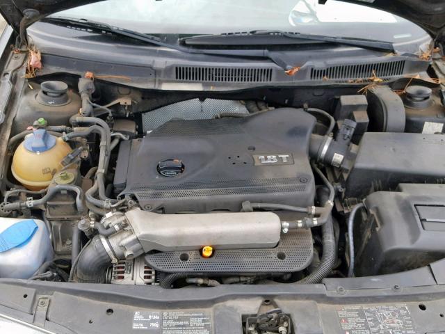 3VWSE69M53M005213 - 2003 VOLKSWAGEN JETTA GLS BLACK photo 7