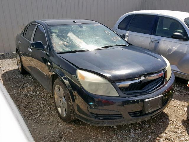 1G8ZS57N27F218880 - 2007 SATURN AURA XE BLACK photo 1