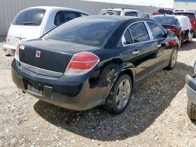 1G8ZS57N27F218880 - 2007 SATURN AURA XE BLACK photo 4