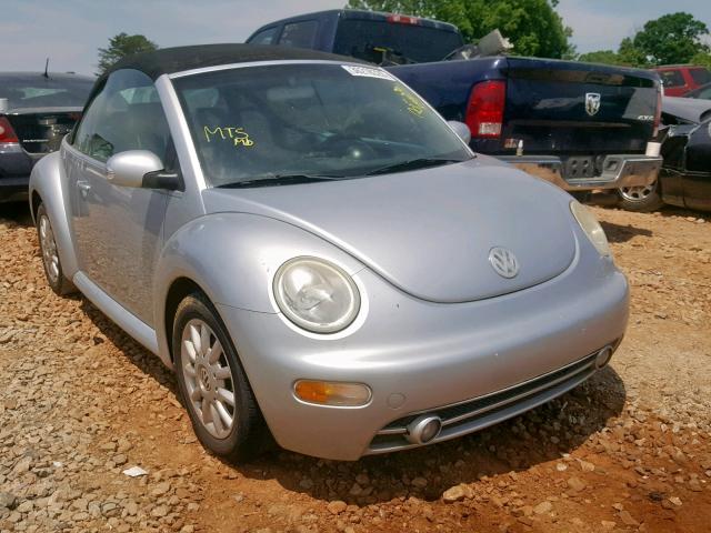 3VWCM31Y64M344309 - 2004 VOLKSWAGEN NEW BEETLE Gümüş foto 1