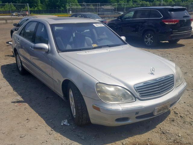 WDBNG75JX1A150655 - 2001 MERCEDES-BENZ S 500 SILVER photo 1