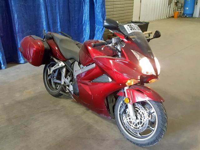 JH2RC46167M900210 - 2007 HONDA VFR800 RED photo 1