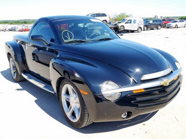 1GCES14P04B106617 - 2004 CHEVROLET SSR 黑色 照片 1