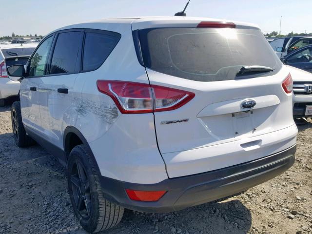 1FMCU0F71GUC60475 - 2016 FORD ESCAPE S WHITE photo 3