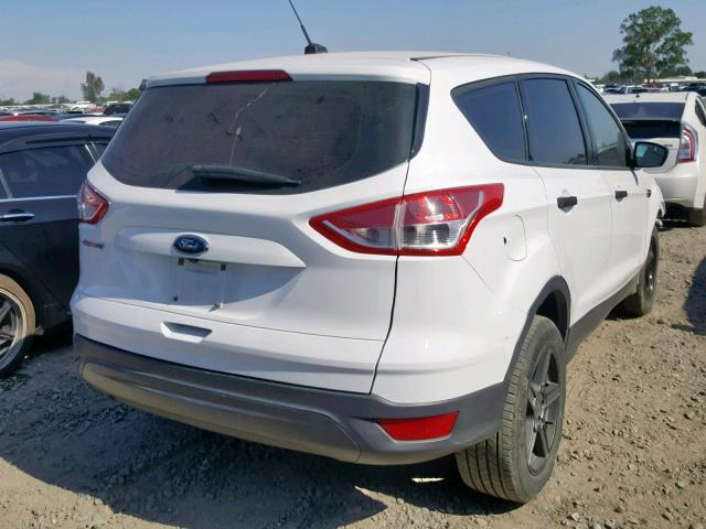 1FMCU0F71GUC60475 - 2016 FORD ESCAPE S WHITE photo 4