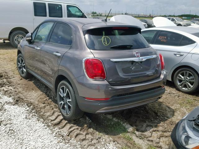 ZFBCFXBTXGP508721 - 2016 FIAT 500X EASY BROWN photo 3